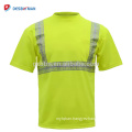 Wholesale Promotion Cheap Safety Warning High Visibility Yellow Motorcycl Polo T-shirt Orange Reflective Workwear